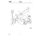 Frigidaire FDE7976FS1 p16m0019 motor,blower diagram