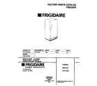 Frigidaire FFU17F9GW3 cover diagram