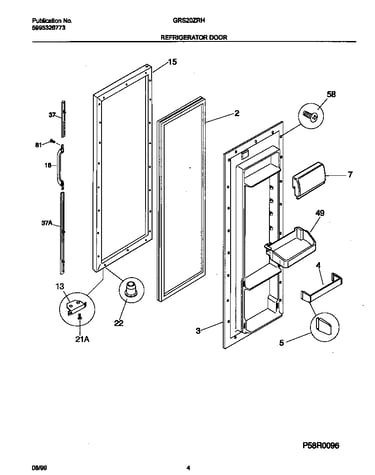 Refr door