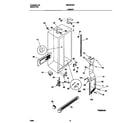 Universal/Multiflex (Frigidaire) MRS20HNGD2 cabinet diagram