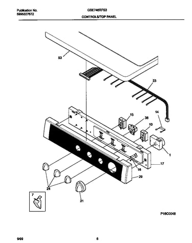 P16c0048 control panel