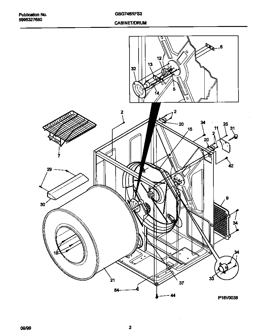 P16V0038 DRY CAB,HEATER