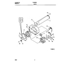 Frigidaire FDG546RET3 p16m0019 motor, blower diagram