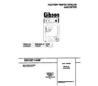 Gibson GDG436REW1 cover diagram