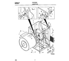Frigidaire FDE7970EW2 cabinet/drum diagram