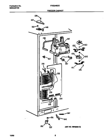 Freezer cabinet