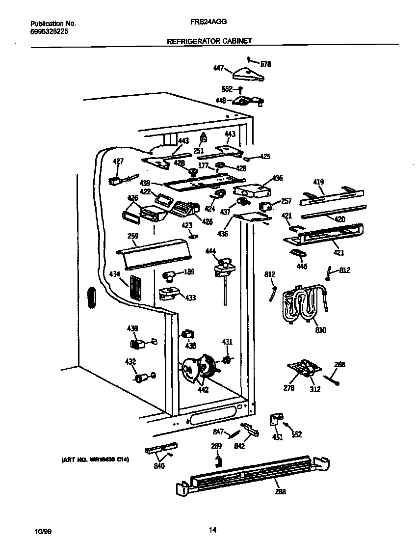 Refr cabinet