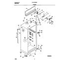 Frigidaire FRT18TPHW0 cabinet diagram