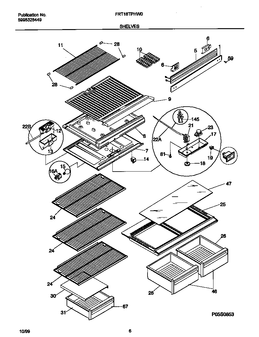 SHELVES