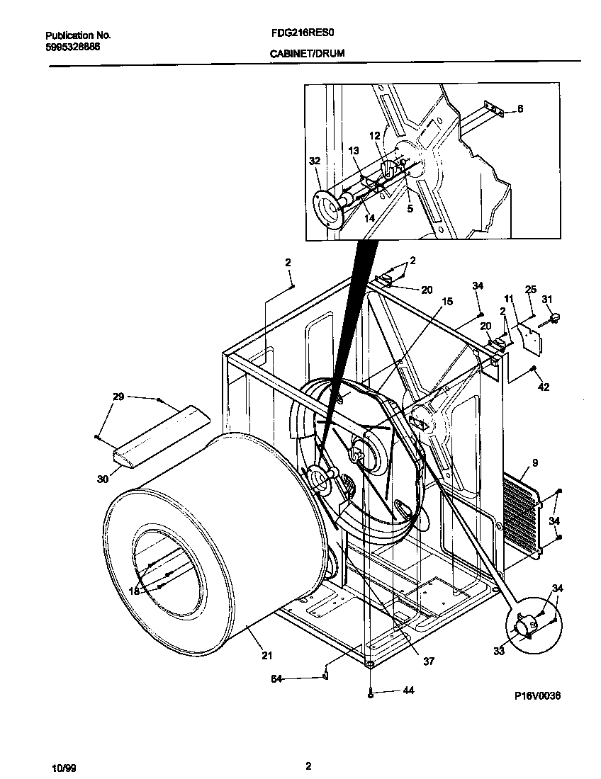 P16V0036 DRY CAB,HEATER