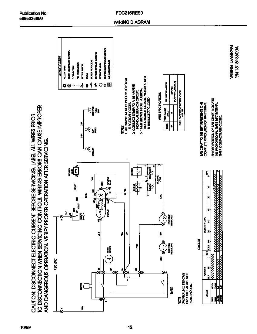 131518600 WIRING DIAGRAM