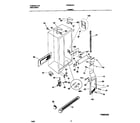 Frigidaire FRS26ZGHB2 cabinet diagram