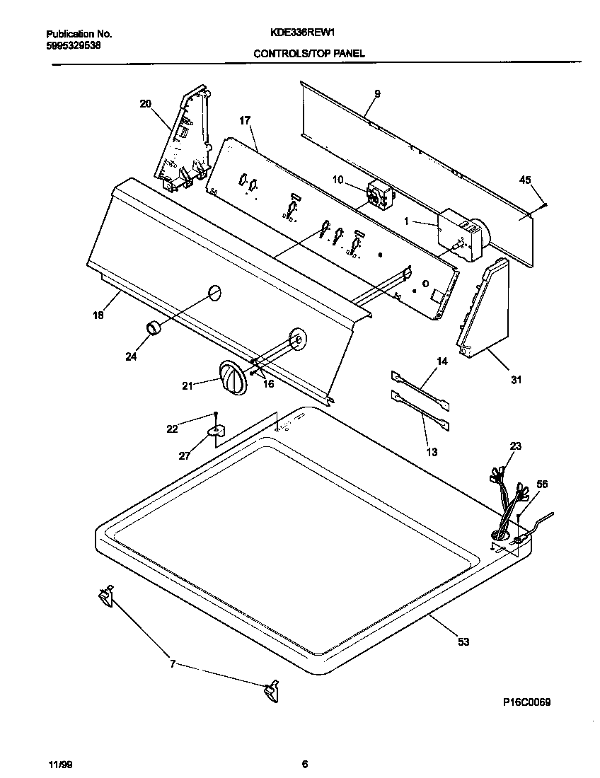 P12C0069 CONTROL PANEL