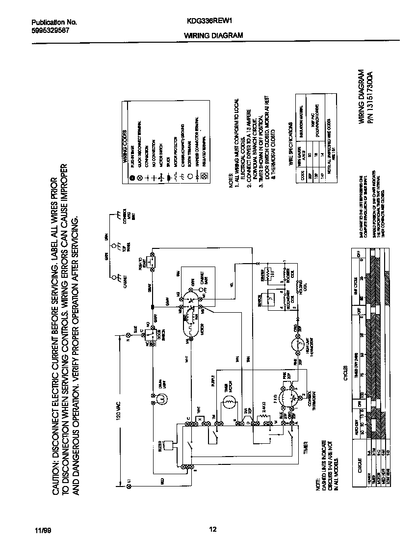 131517300 WIRING DIAGRAM