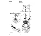 Universal/Multiflex (Frigidaire) MDB124BFS3 motor diagram