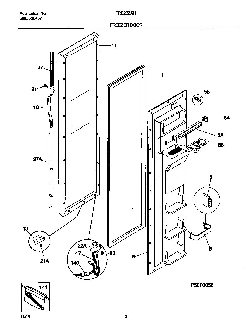 Frzr door