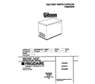 Gibson GFC05M0HW1 cover diagram