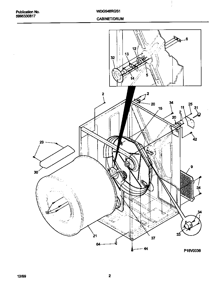 CABINET/DRUM