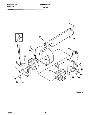 Motor,blower