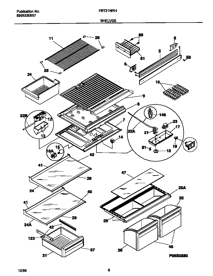 SHELVES