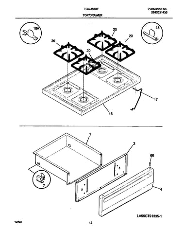 Top/drawer