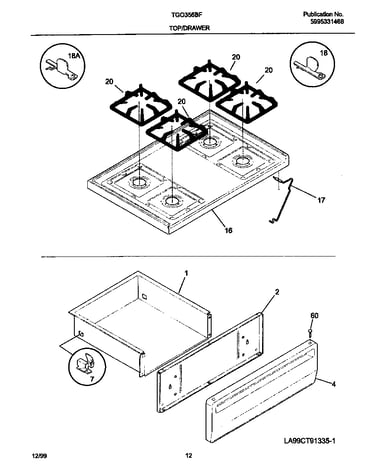 Top/drawer