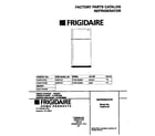 Frigidaire F44P21ATD2 cover diagram
