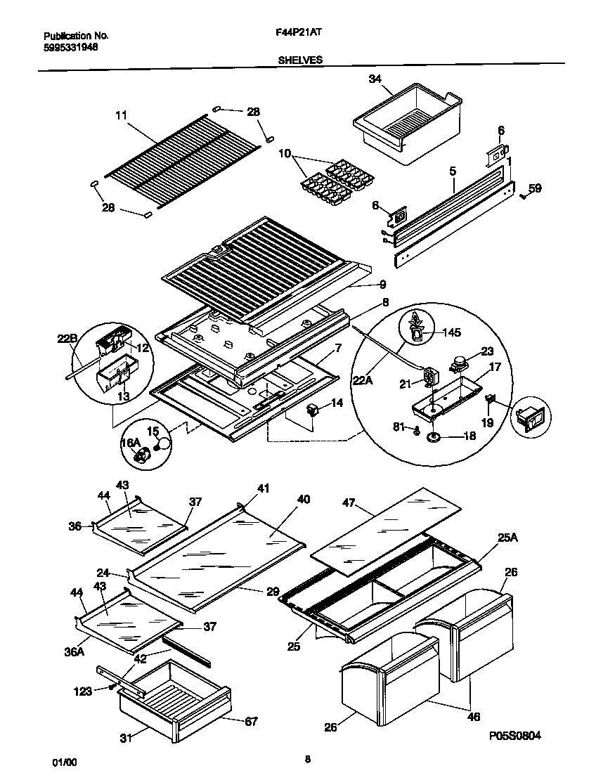 SHELVES