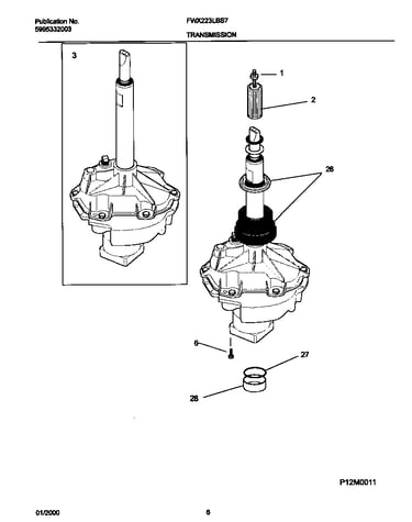 P12m0008 transmission