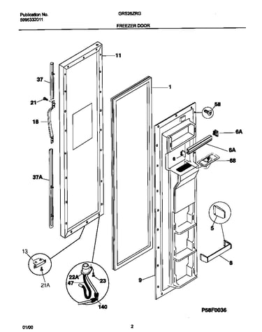Frzr door