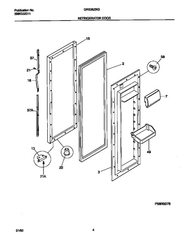 Refr door