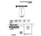 Frigidaire FFU14F9GW1 cover diagram