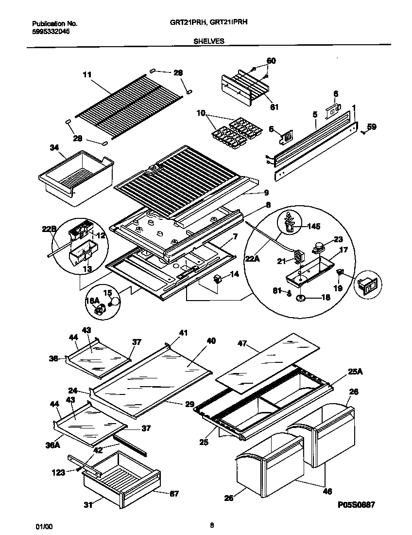 SHELVES