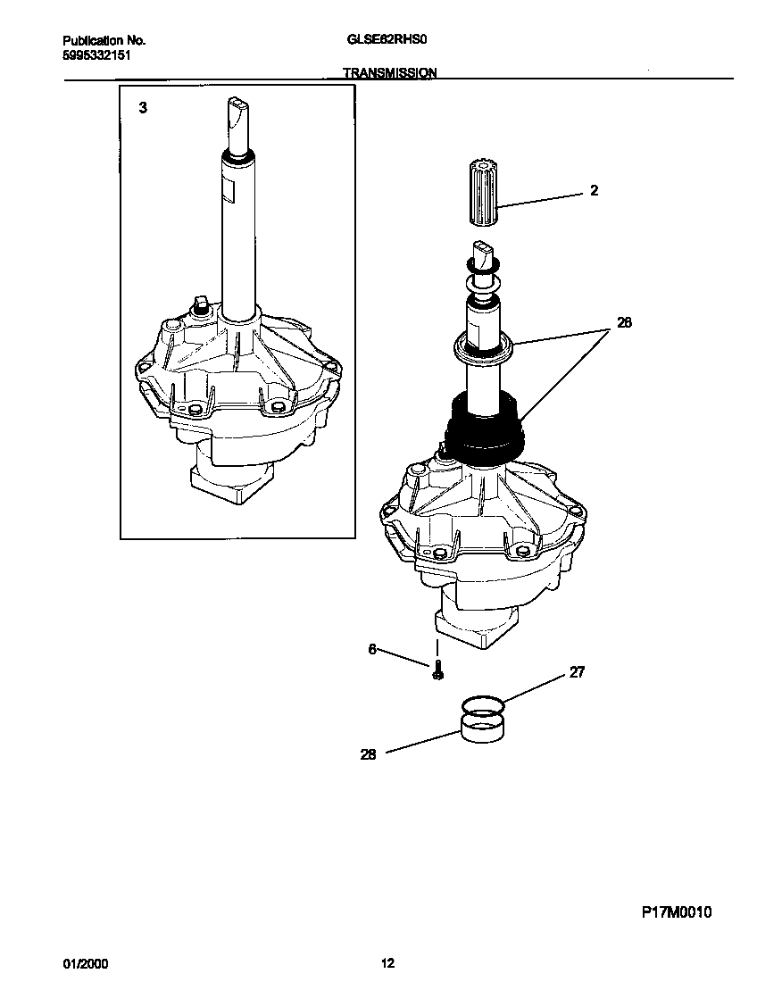 P17m0010 transmission