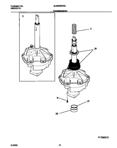 P17m0010 transmission