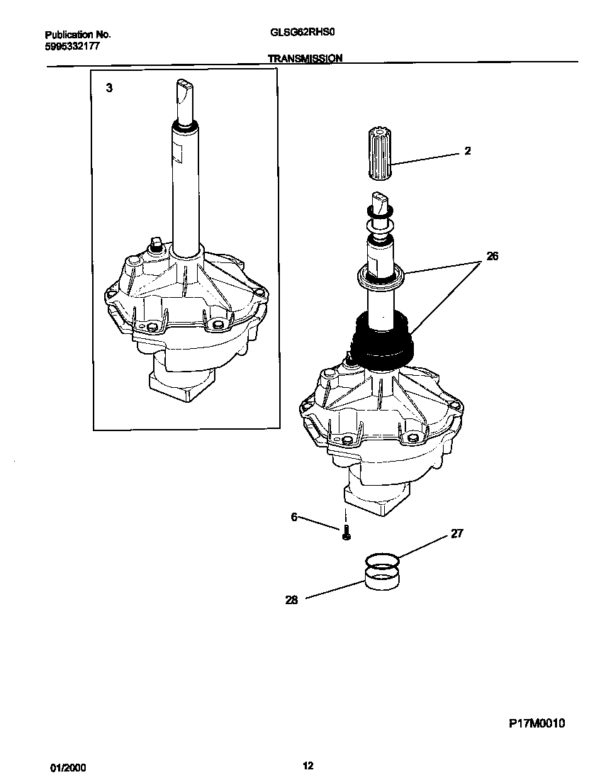 P17m0010 transmission