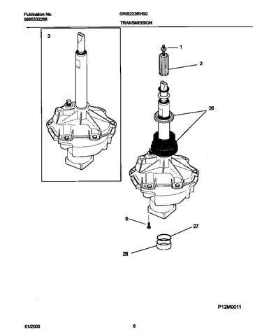 P12m0011 transmission