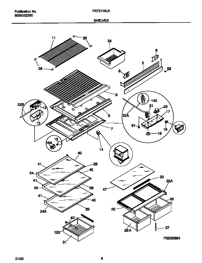 SHELVES