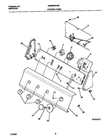 P12c0012 control panel