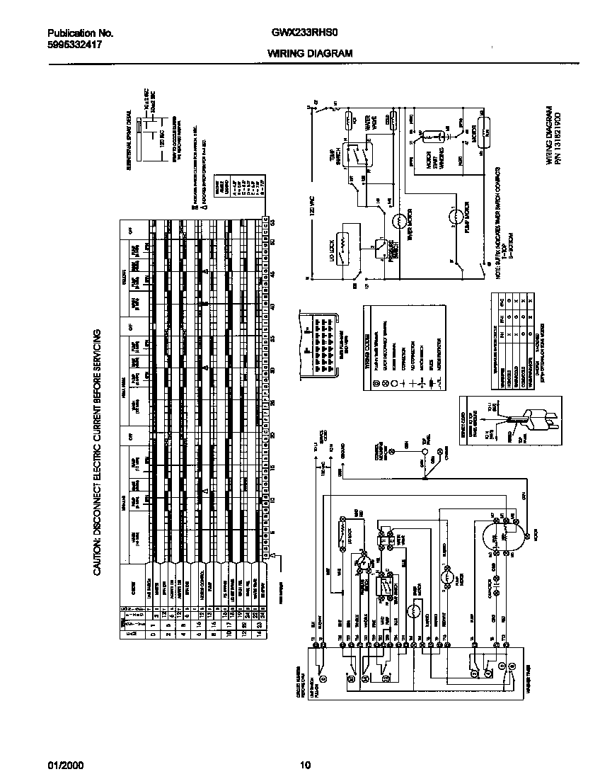 131821900 WIRING DIAGRAM