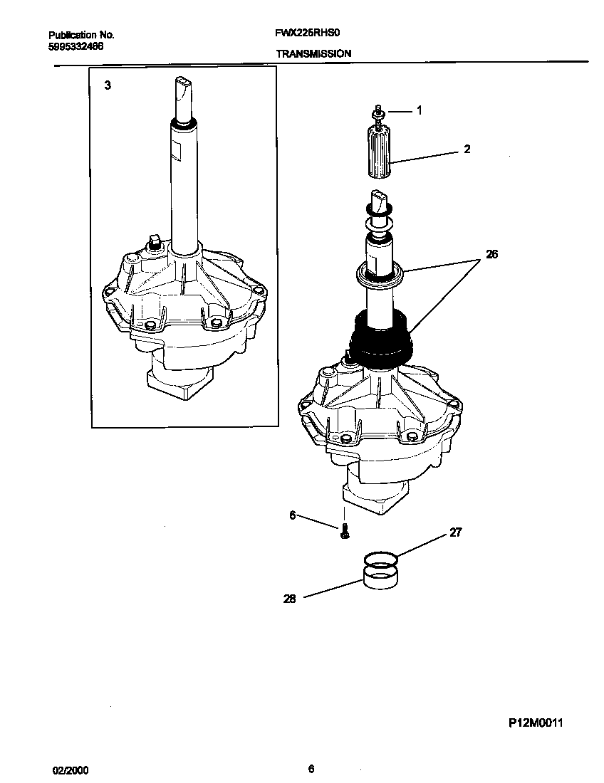 P12m0011 transmission