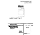 Gibson GDE216RHS0 cover diagram