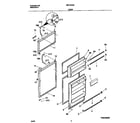 Universal/Multiflex (Frigidaire) MRT15CSEWD doors diagram