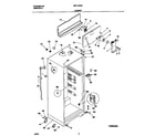 Universal/Multiflex (Frigidaire) MRT15CSEWD cabinet diagram