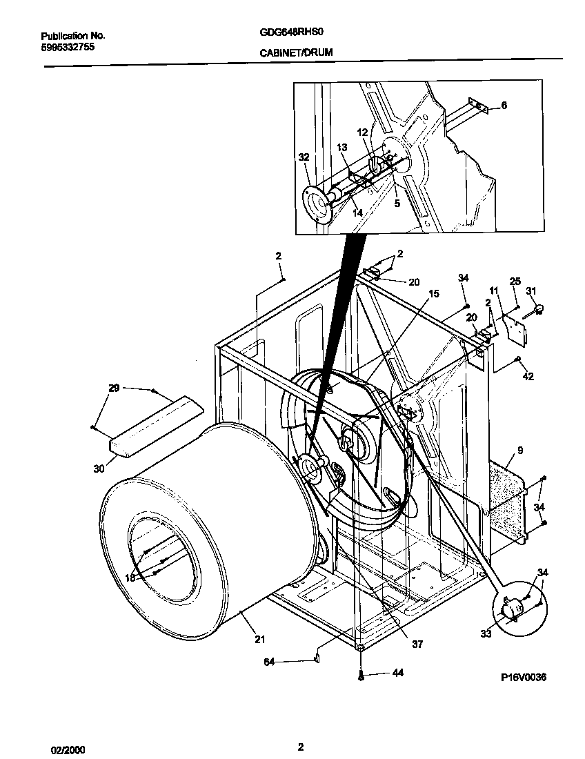 P16V0036 DRY CAB,HEATER