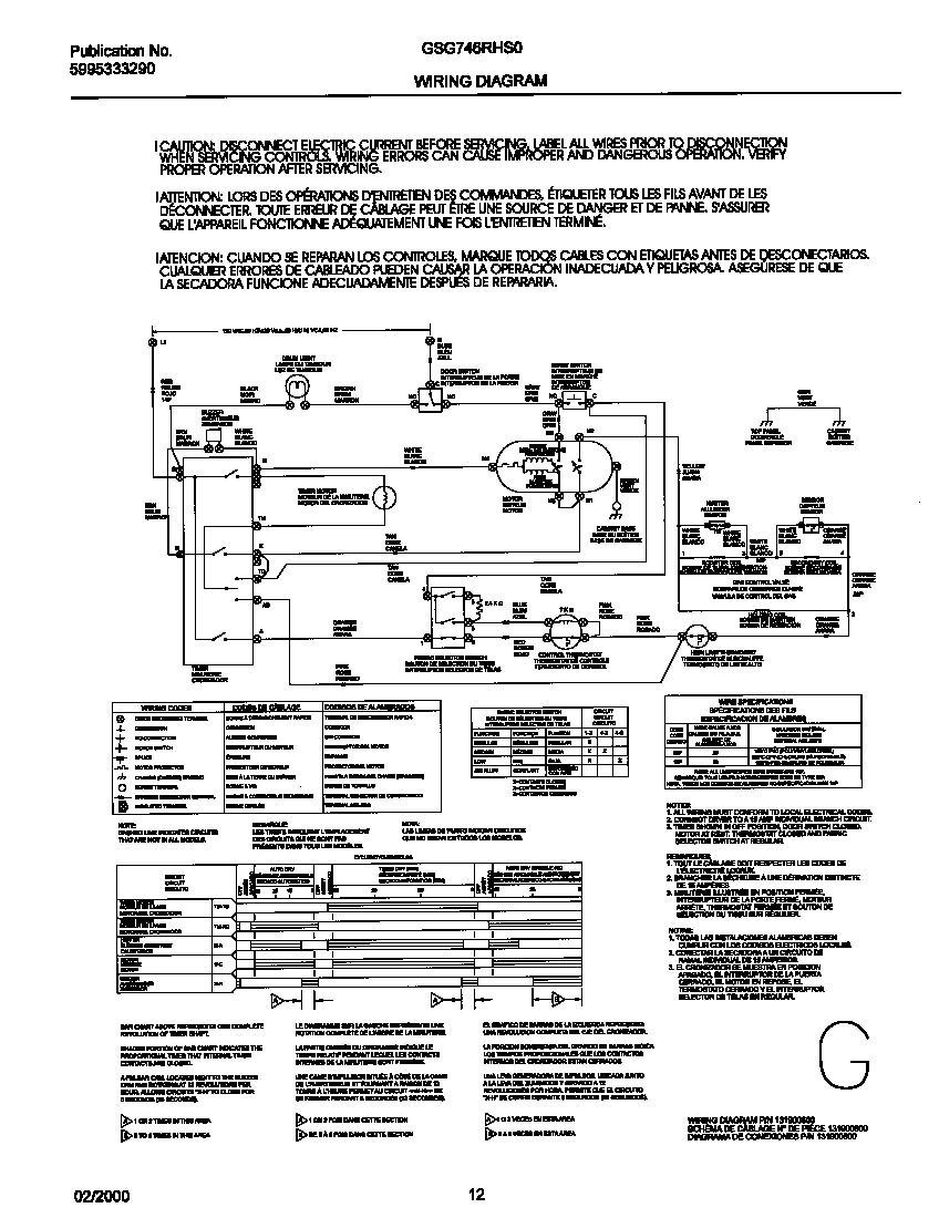 131900600g wiring diagram