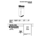 Gibson GFU09M2HW3 cover diagram