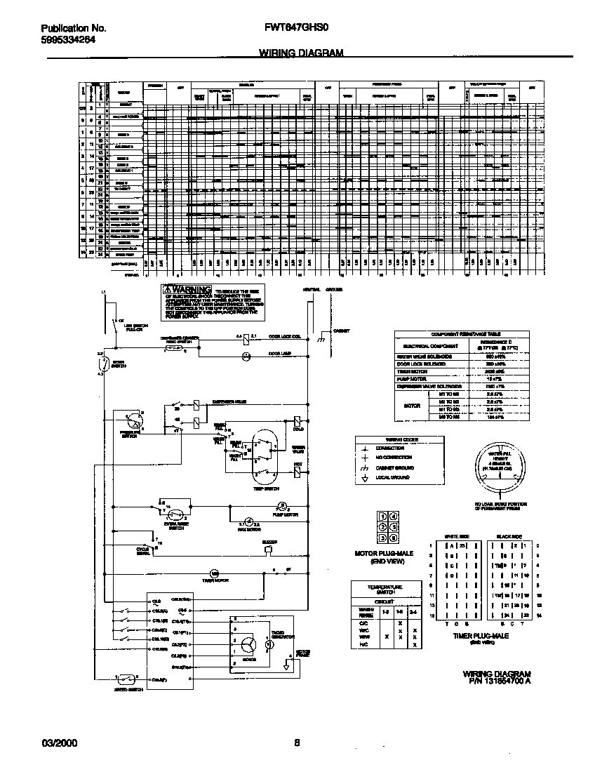 131854700 WIRING DIAGRAM