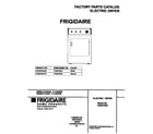 Frigidaire FDE875GHT0 cover diagram