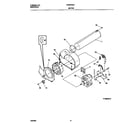 Frigidaire FDG875GHS0 p16m0019 motor,blower diagram